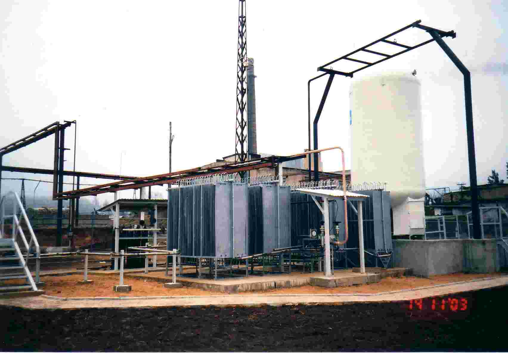 Система хранения СПГ ООО 'Пертербургское стекло'