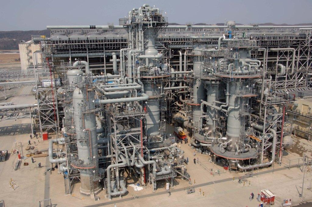 Завод по сжижению природного газа (Sakhalin Energy)