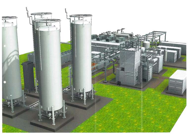 Комплекс сжижения природного газа (КСПГ) в г.Николаевск-на-Амуре